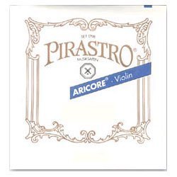 Pirastro Aricore 4/4 Violin String Set - Medium Gauge with Ball End E